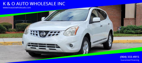 2013 Nissan Rogue for sale at K & O AUTO WHOLESALE INC in Jacksonville FL