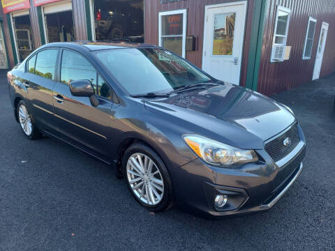 2013 Subaru Impreza for sale at Douty Chalfa Automotive in Bellefonte PA