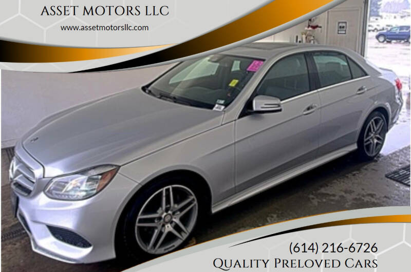 2014 Mercedes-Benz E-Class for sale at ASSET MOTORS LLC in Westerville OH