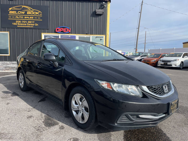 2013 Honda Civic for sale at BELOW BOOK AUTO SALES in Idaho Falls ID