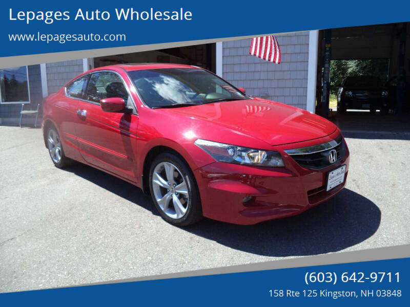 2011 Honda Accord for sale at Lepages Auto Wholesale in Kingston NH