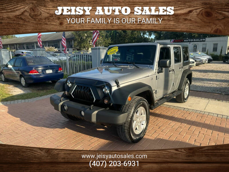 2016 Jeep Wrangler Unlimited for sale at JEISY AUTO SALES in Orlando FL