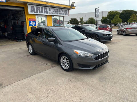 2018 Ford Focus for sale at Aria Affordable Cars LLC in Arlington TX
