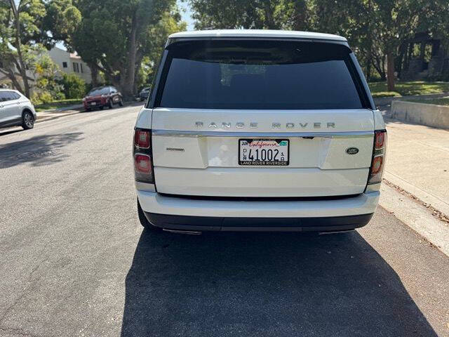 2018 Land Rover Range Rover Supercharged LWB