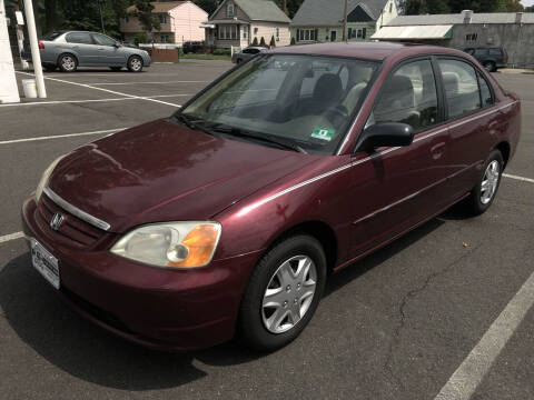 2003 Honda Civic for sale at EZ Auto Sales Inc. in Edison NJ