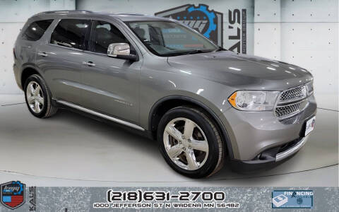 2011 Dodge Durango for sale at Kal's Motor Group Wadena in Wadena MN