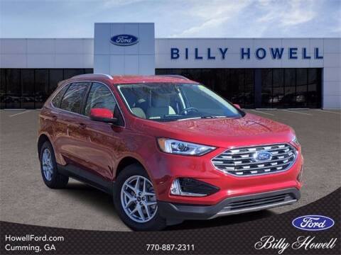 2021 Ford Edge for sale at BILLY HOWELL FORD LINCOLN in Cumming GA