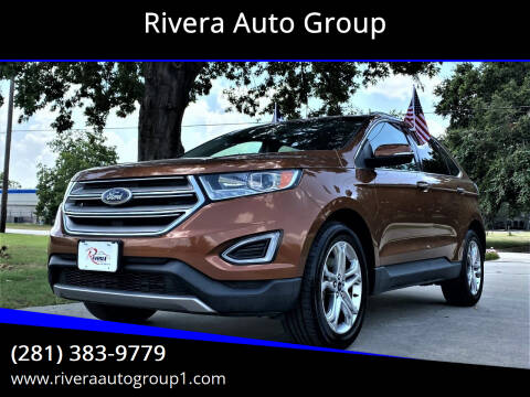 2017 Ford Edge for sale at Rivera Auto Group in Spring TX