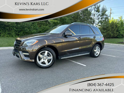 2014 Mercedes-Benz M-Class for sale at Kevin's Kars LLC in Richmond VA