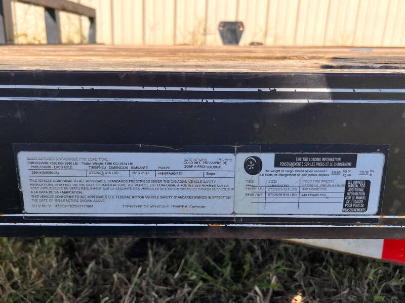 2017 Load Trail CH1825