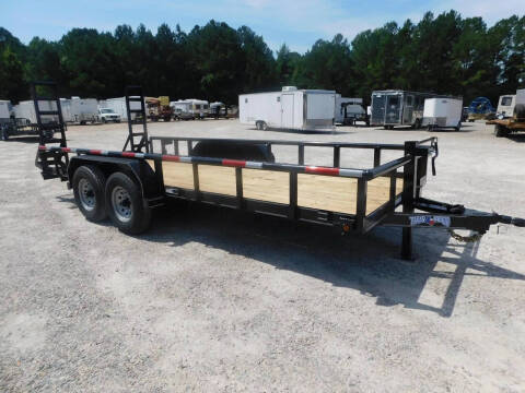 2024 Texas Bragg Trailers 18' Big Pipe with 6k Axles
