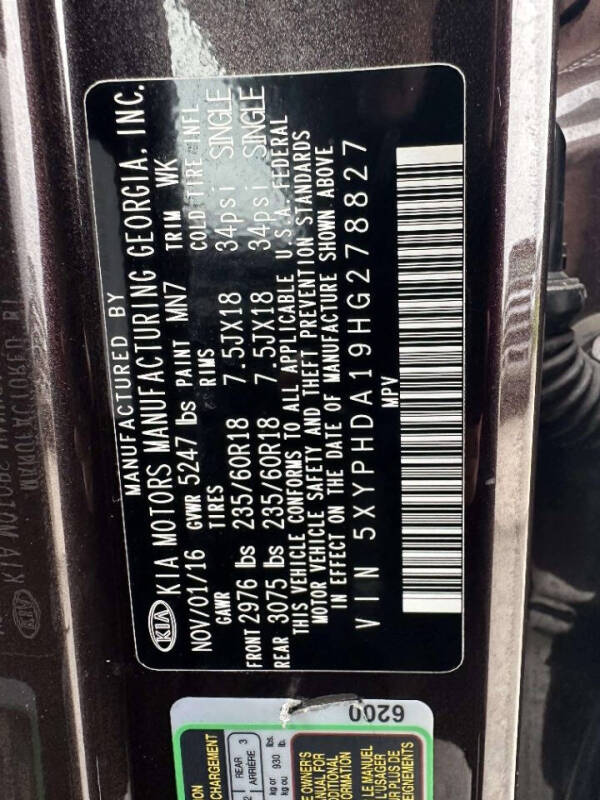 2017 Kia Sorento EX