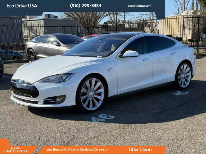 2014 Tesla Model S for sale at Eco Drive USA in Rancho Cordova CA