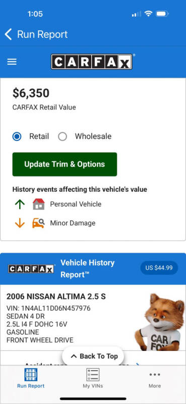 2006 Nissan Altima 2.5 S
