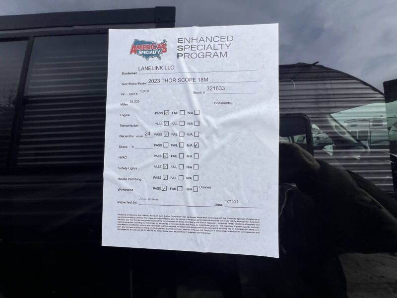 2023 Thor Motor Coach Scope