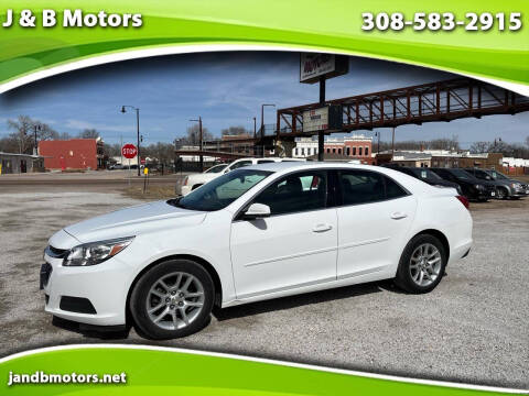 2015 Chevrolet Malibu for sale at J & B Motors in Wood River NE