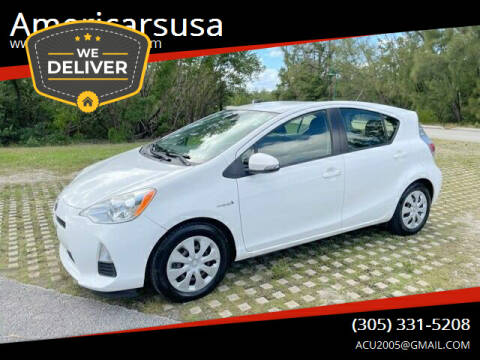 2012 Toyota Prius c for sale at Americarsusa in Hollywood FL