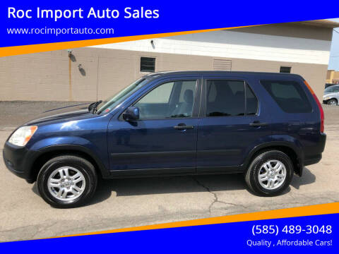 2003 Honda CR-V for sale at Roc Import Auto Sales in Rochester NY