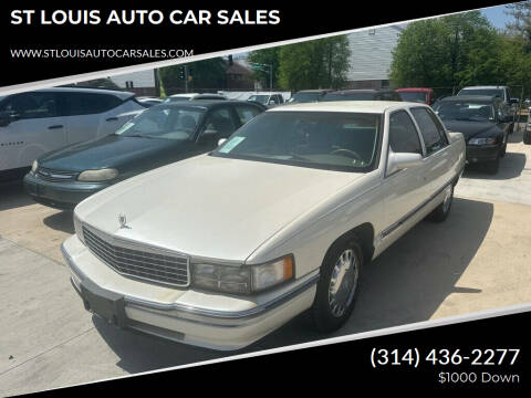 1996 Cadillac DeVille for sale at ST LOUIS AUTO CAR SALES in Saint Louis MO