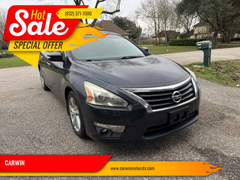 2014 Nissan Altima for sale at CARWIN in Katy TX