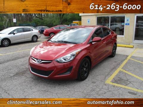 2014 Hyundai Elantra for sale at Clintonville Car Sales - AutoMart of Ohio in Columbus OH