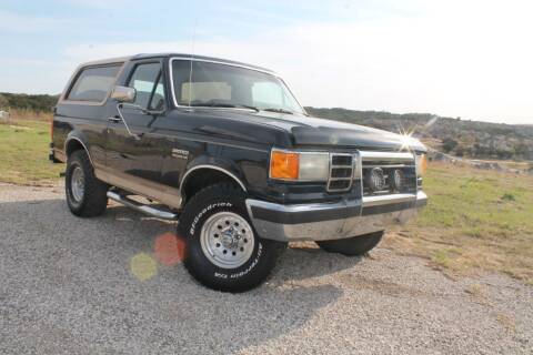 1991 Ford Bronco for sale at Elite Car Care & Sales in Spicewood TX