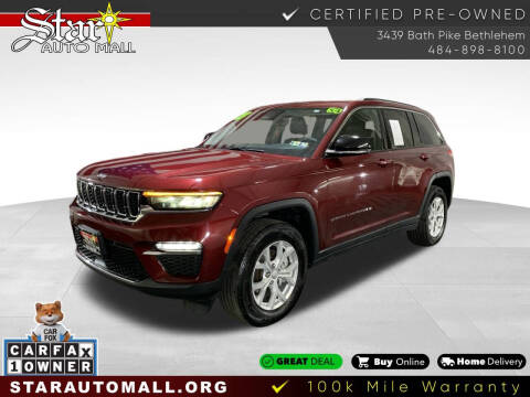 2023 Jeep Grand Cherokee for sale at STAR AUTO MALL 512 in Bethlehem PA