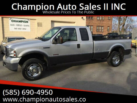 2006 Ford F-250 Super Duty for sale at Champion Auto Sales II INC in Rochester NY