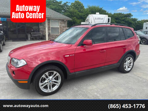 2007 BMW X3 for sale at Autoway Auto Center in Sevierville TN