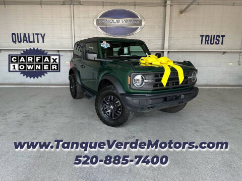 2022 Ford Bronco for sale at TANQUE VERDE MOTORS in Tucson AZ