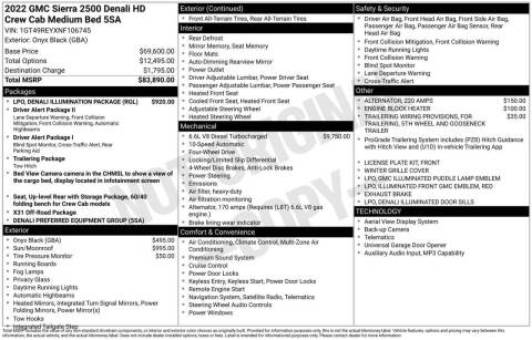 2022 GMC Sierra 2500HD