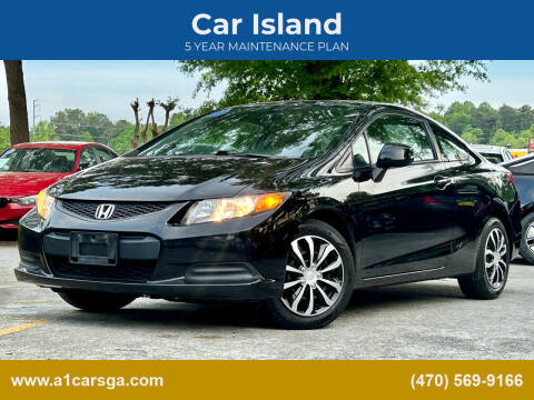 2012 Honda Civic for sale at Car Island in Duluth GA