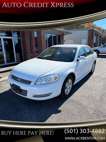 2016 Chevrolet Impala Limited for sale at Auto Credit Xpress in Benton AR