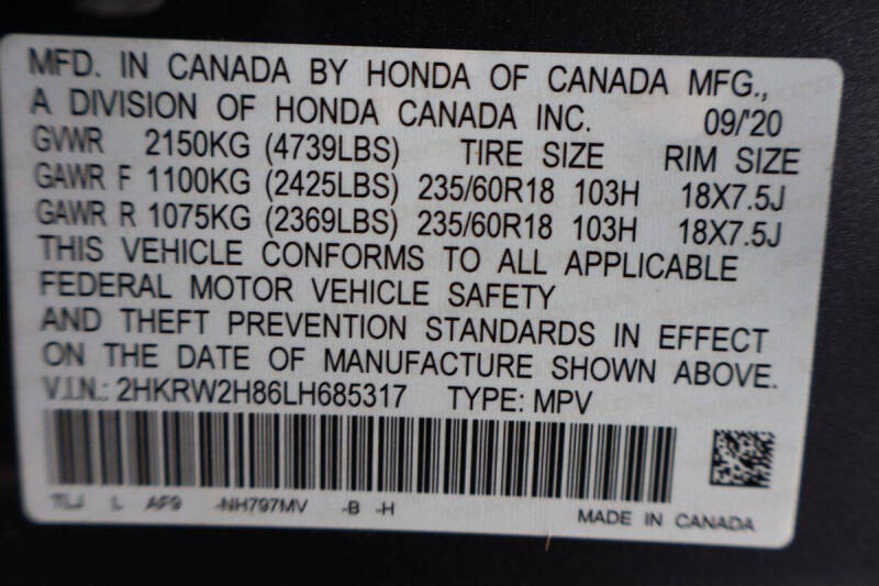 2020 Honda CR-V EX-L