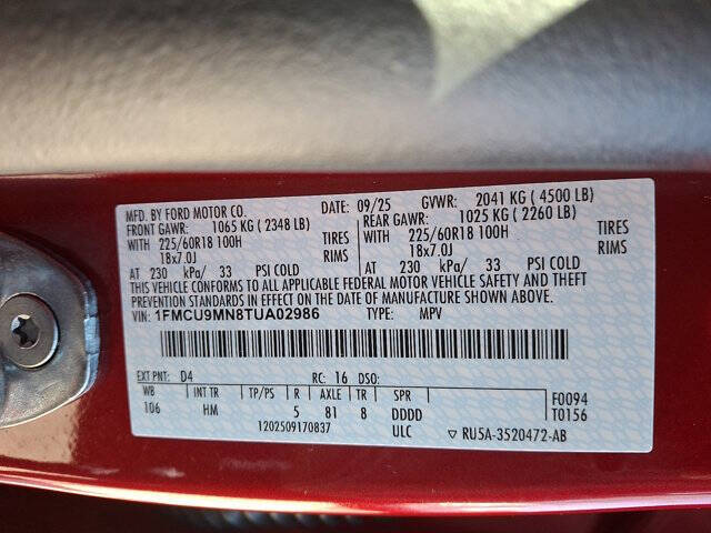 2026 Ford Escape ST-Line