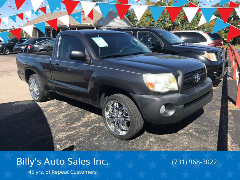 2011 Toyota Tacoma for sale at Billy's Auto Sales in Lexington TN