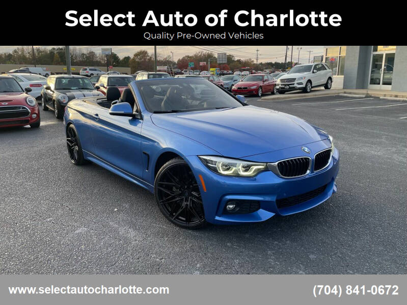 2018 BMW 4 Series for sale at Select Auto of Charlotte in Matthews NC