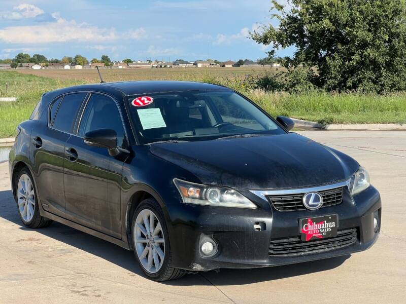 2012 Lexus CT 200h for sale at Chihuahua Auto Sales in Perryton TX