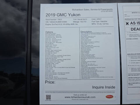 2019 GMC Yukon Denali