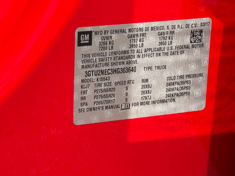 2017 GMC Sierra 1500 SLT