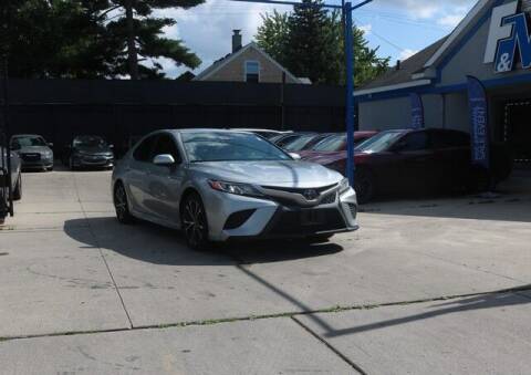 2019 Toyota Camry for sale at F & M AUTO SALES in Detroit MI