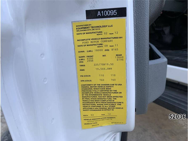 2012 Ford F-550 Super Duty