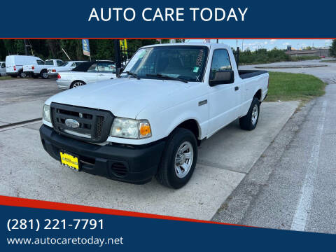 2008 Ford Ranger for sale at AUTO CARE TODAY in Spring TX