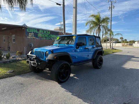 2015 Jeep Wrangler Unlimited for sale at Galaxy Motors Inc in Melbourne FL