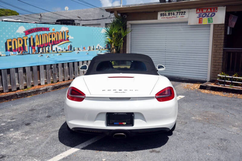 2013 Porsche Boxster
