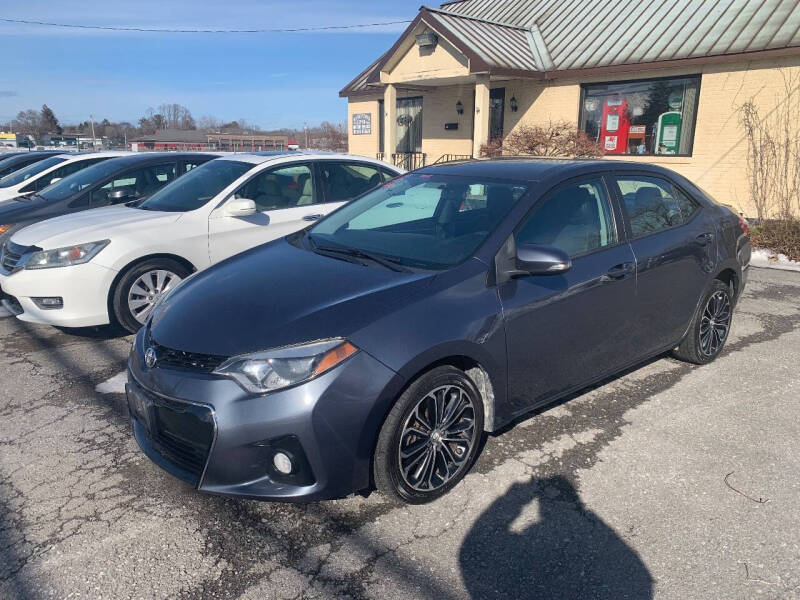 2014 Toyota Corolla for sale at RJD Enterprize Auto Sales in Scotia NY