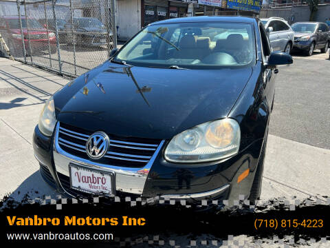 2008 Volkswagen Jetta for sale at Vanbro Motors Inc in Staten Island NY