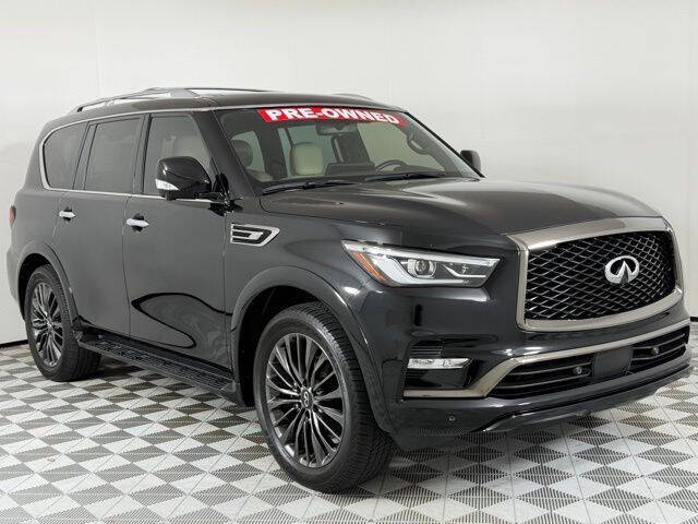 Black 2024 INFINITI QX80 Sensory AWD Sensory 4dr SUV 1