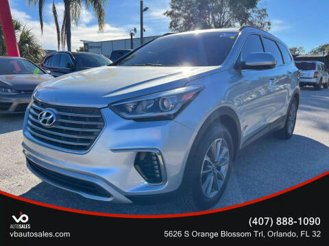 2017 Hyundai Santa Fe for sale at V & B Auto Sales in Orlando FL