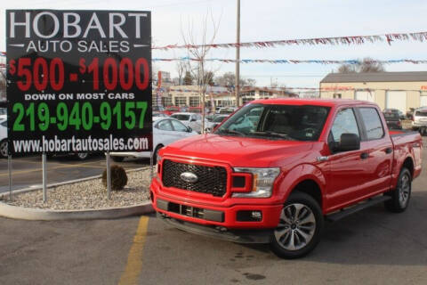 2018 Ford F-150 for sale at Hobart Auto Sales in Hobart IN